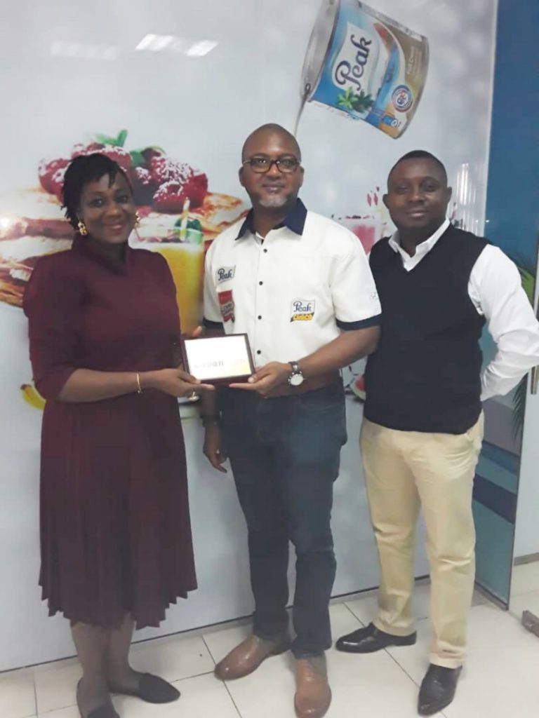 Picture One (From Left to Right): Ediri Ose-Ediale, ADVAN Executive Secretary; Chris Wulff-Caesar, Marketing Director FrieslandCampina WAMCO Nigeria Plc and Ehis Emokhare, Head Media and Digital FrieslandCampina WAMCO Nigeria Plc